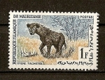 Stamps Mauritania -  Hyene Tachatee.