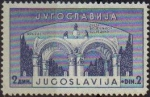Sellos de Europa - Yugoslavia -  YUGOSLAVIA 1941 Scott B123 Sello Nuevo Sobretasa para Veteranos de Guerra de Ljubjana Monumento