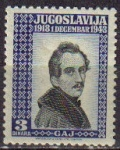 Stamps Yugoslavia -  YUGOSLAVIA 1943 Scott 1K07 Sello Nuevo Serie Personajes LJUDOVIT GAJ