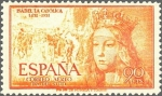 Sellos de Europa - Espa�a -  ESPAÑA 1951 1098 Sello Nuevo Centenario Isabel la Catolica Correo Aereo Yv 817