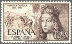 Sellos de Europa - Espa�a -  ESPAÑA 1951 1100 Sello Nuevo Centenario Isabel la Catolica Correo Aereo Yv 819