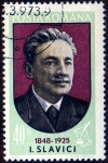 Stamps Romania -  I. SLAVICI