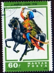 Sellos de Europa - Hungra -  KURUC LOVAS . 1710