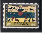 Stamps Spain -  Edifil  2284   Pintores   Códices   Día del Sello. Marco dorado  