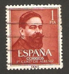 Stamps Spain -  1321 - I Centº del nacimiento de Isaac Albéniz