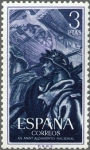 Stamps Spain -  ESPAÑA 1956 1190 Sello Nuevo  XX Aniv. del Alzamiento Nacional Soldado Laureado 3p