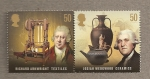 Stamps United Kingdom -  Pioneros de la revolución industrial