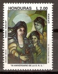 Stamps Honduras -  ESCENA  FAMILIAR