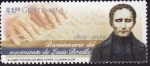 Stamps : America : Guatemala :  Luois Braille