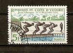 Stamps Africa - Ivory Coast -  Natacion.