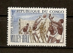 Sellos del Mundo : Africa : Rep�blica_del_Congo : Volley-Ball.