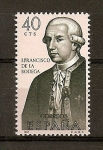 Stamps : Europe : Spain :  J.Francisco de la Bodega.