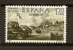 Stamps Spain -  Poblado de Nutka.