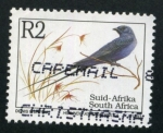 Stamps South Africa -  Pájaro azul