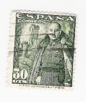Stamps Spain -  Franco (repetido)