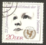 Stamps Germany -  25 anivº de U.N.I.C.E.F.