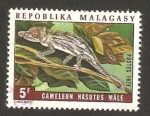 Sellos del Mundo : Africa : Madagascar : camaleon