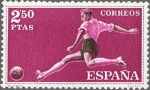 Stamps Spain -  ESPAÑA 1960 1313 Sello Nuevo Deportes Fútbol 2,50pts