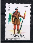 Stamps Spain -  Edifil  2383  Uniformes militares  