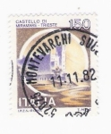 Stamps Italy -  castillo de Miramare (repetido)