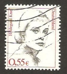 Stamps Germany -  2124 - Hildegard Knef, cineasta y cantante