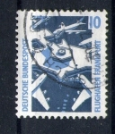 Stamps : Europe : Germany :  Aeropuerto de Frankfrurt
