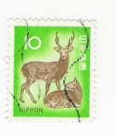 Stamps : Asia : Japan :  Ciervo (repetido)