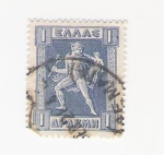 Stamps : Europe : Greece :  Hombre