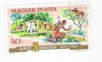 Stamps Hungary -  40f