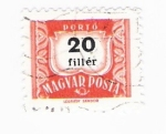 Stamps Hungary -  20 Fillér