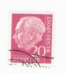 Stamps Germany -  Hombre (repetido)