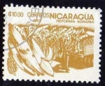 Stamps : America : Nicaragua :  Reforma agraria de 10c