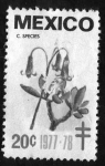 Stamps : America : Mexico :  c. species - 20c