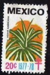 Stamps Mexico -  Agave americana - 20c