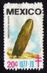 Stamps Mexico -  ferocatcus diguetti - 20c