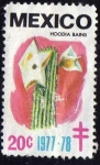 Stamps : America : Mexico :  Hoodia bainii - 20c