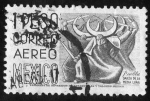 Stamps : America : Mexico :  Danza de la media luna - 1 peso