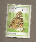 Stamps Benin -  MariposaCynthia cardui
