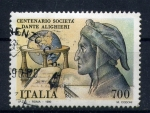 Stamps Italy -  Centenario de la Sociedad Dante Alighieri