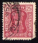 Stamps : Asia : India :  India - 25P