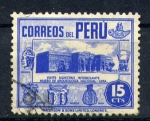 Stamps America - Peru -  Invitación a visitar el museo arqueologico