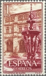 Stamps Spain -  ESPAÑA 1960 1323 Sello Nuevo Real Monasterio de Samos Patio