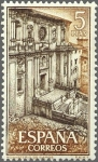 Stamps Spain -  ESPAÑA 1960 1324 Sello Nuevo Real Monasterio de Samos Fachada