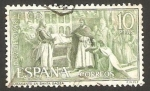 Sellos de Europa - Espaa -  el cid, juramento en santa gadea