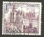 Stamps Spain -  1546 - Alcázar de Segovia