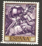 Stamps Spain -  1710 - José Mª Sert, La bola Mágica