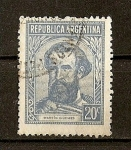 Stamps Argentina -  Martin Guemes.