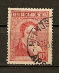 Stamps Argentina -  Fernandino Rivadavia.