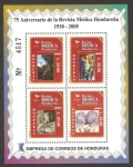 Stamps Honduras -  75 anivº de la revista medica hondureña