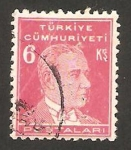 Stamps Turkey -  811 - Atatürk